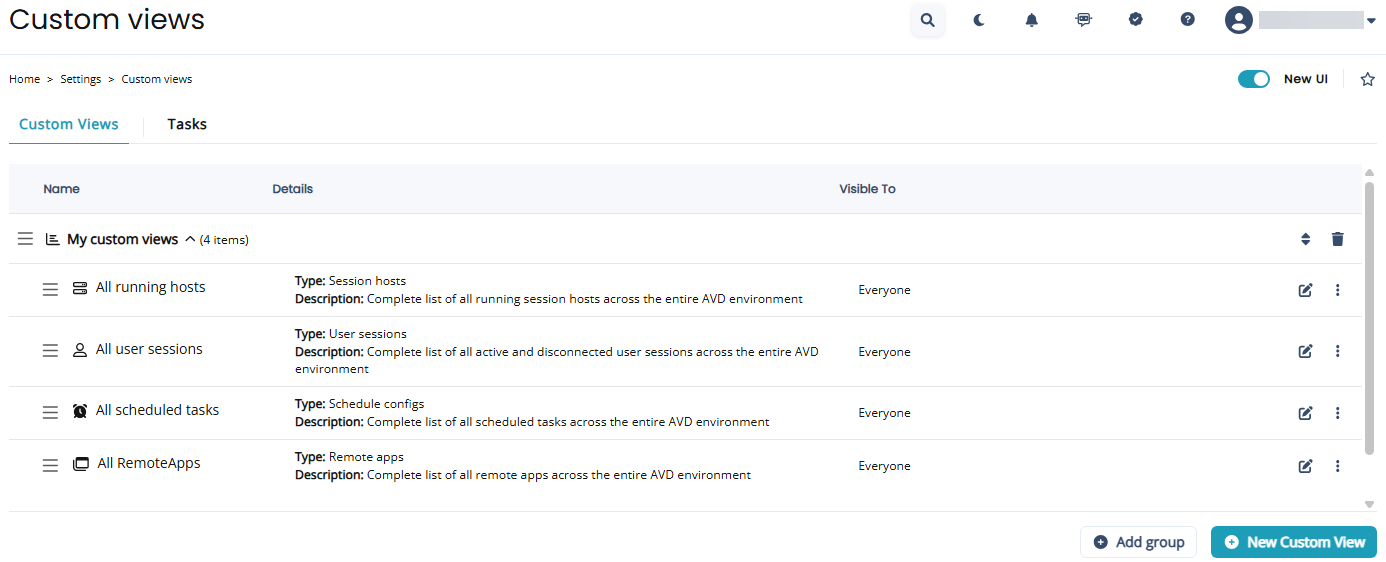 custome views page.png